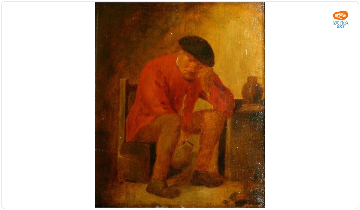 Adriaen Brouwer — Țăran turmentat