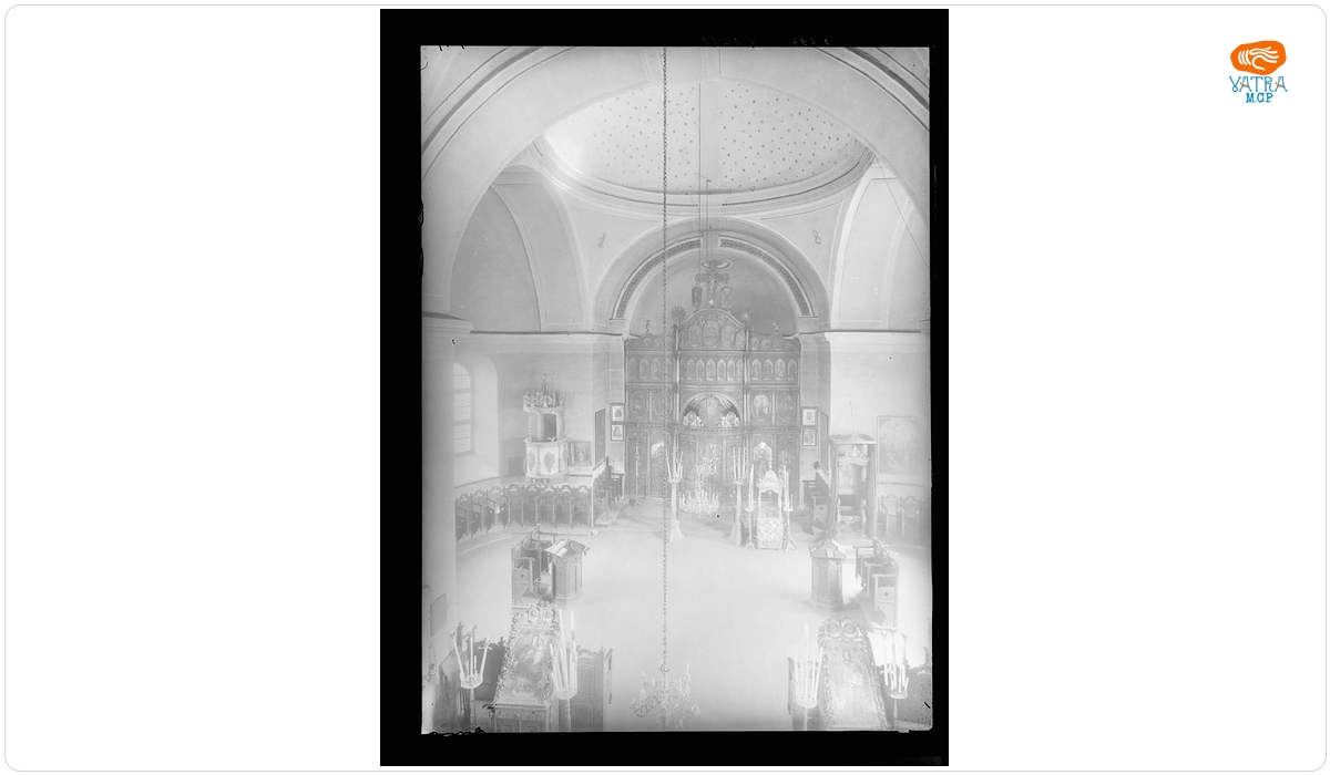 Interior din biserica ortodoxă Rășinari