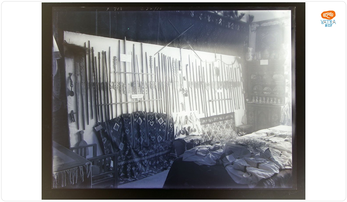 Furci de tors la expoziția Astrei din 1905
