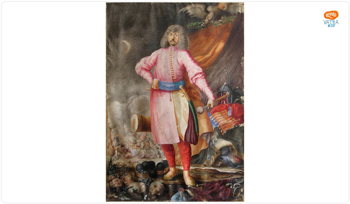 Jan Sobieski, regele Poloniei (în registrul inventar: Regele Sobiesky)