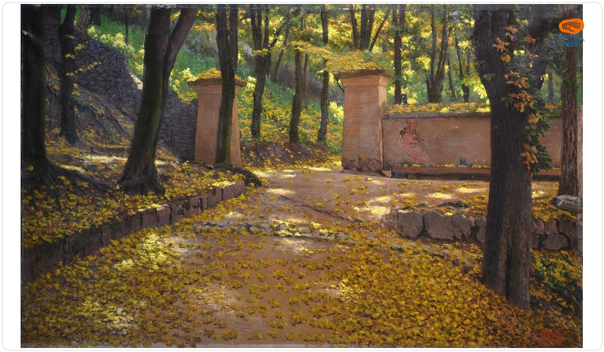 Friedrich Miess — Peisaj de toamnă