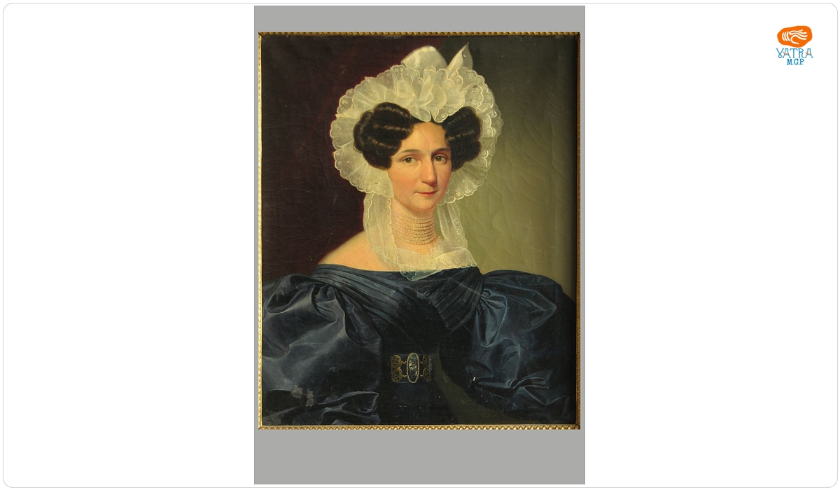 Maria Streidlin (în registrul inventar: Portret de femeie). Pandant: Portret de bărbat