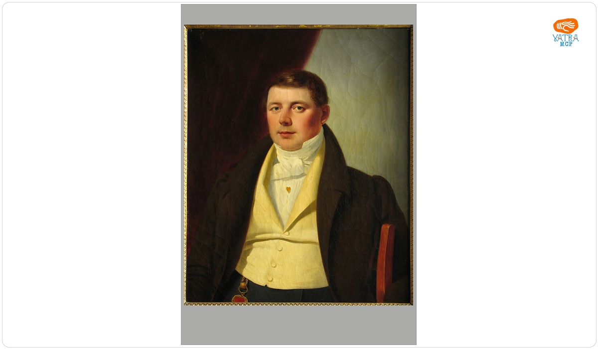 Portret de bărbat. Pandant: Portret de femeie