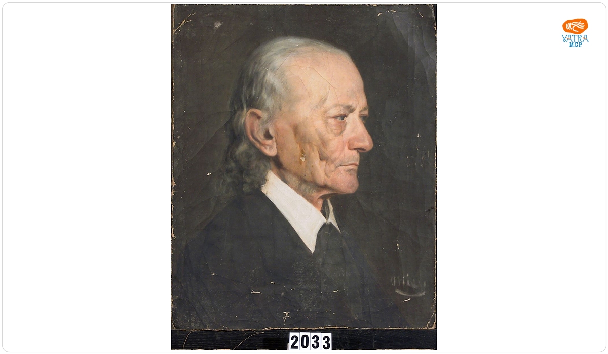 Friedrich Miess — Portret de bărbat