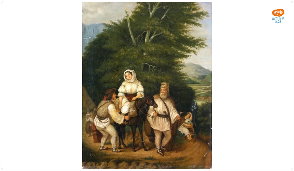 Țărani sălișteni la târg