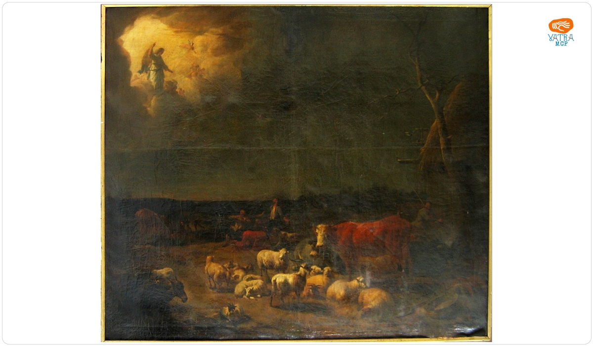 Jan Josias Ossenbeek — Vestirea nașterii lui Iisus