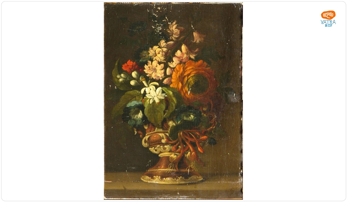Buchet cu flori de lămâi; pandant: Buchet de flori cu anemone