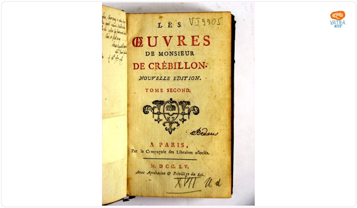 Compagnie des Libraires associes — Les Oeuvres de Monsieur de Crébillon