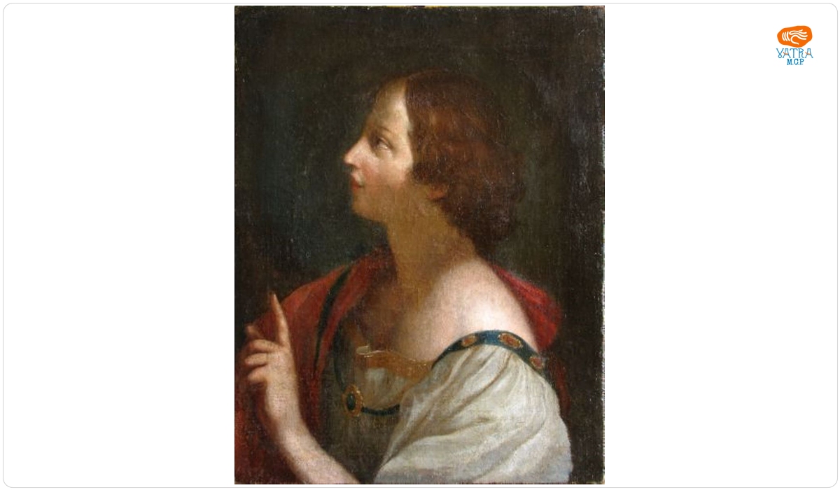 Guido Reni — Bust de tânără