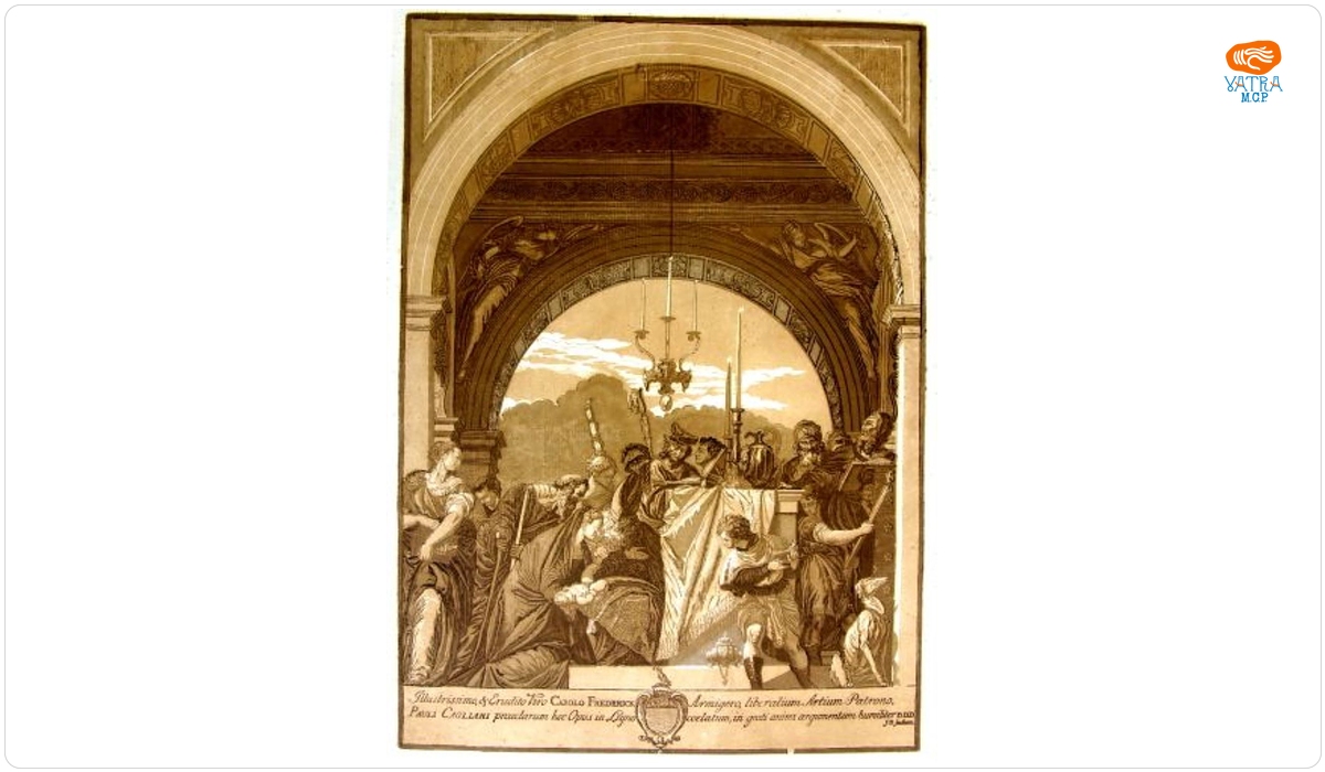 Jackson, John Baptist; (SC.); Jackson, John Baptist; (DEL.); Veronese, Caliari Paolo numit Il (PX.); Jackson, John Baptist; (EX.) — Prezentarea la Templu. Circumciziunea