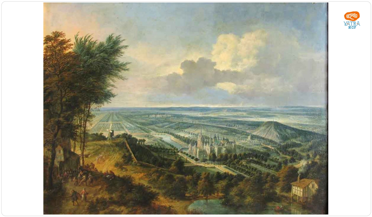Jan Griffier — Peisaj englez cu castel