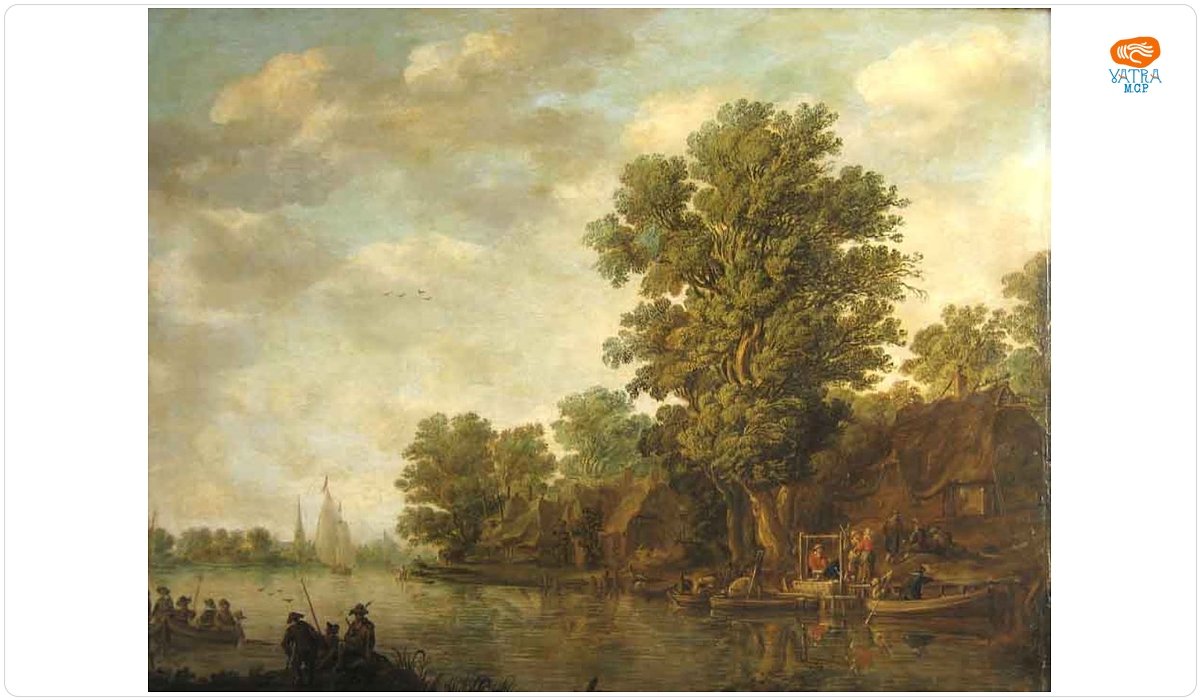Jan van Goyen — Sat olandez cu râu