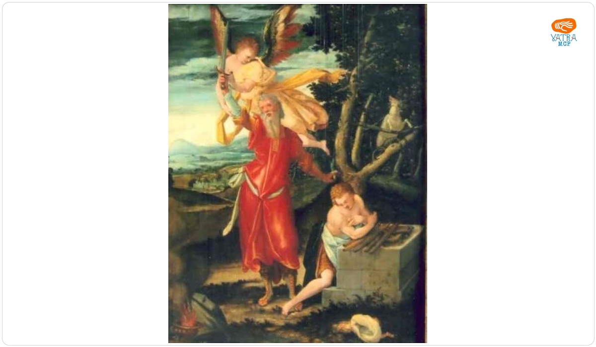 Abraham sacrificând pe Isaac