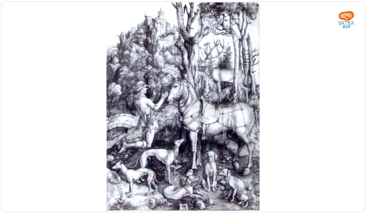 Albrecht Dührer — Sfântul Eustachius