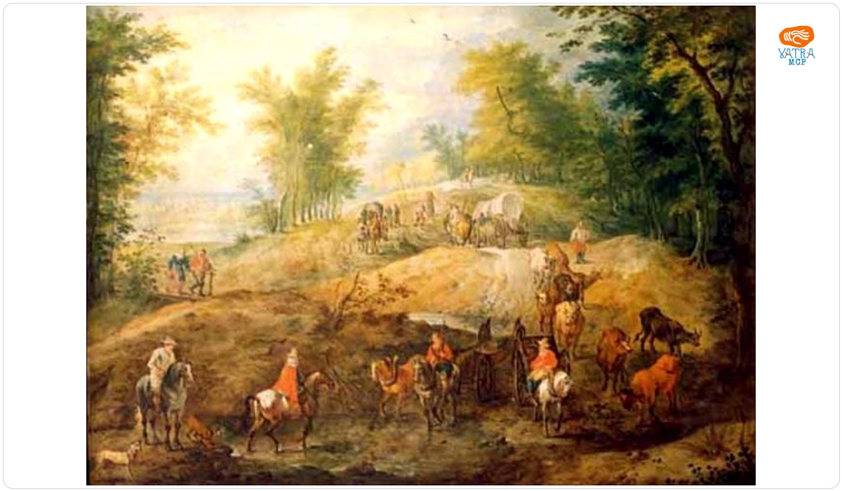 Jan Brueghel I — Drum la marginea pădurii