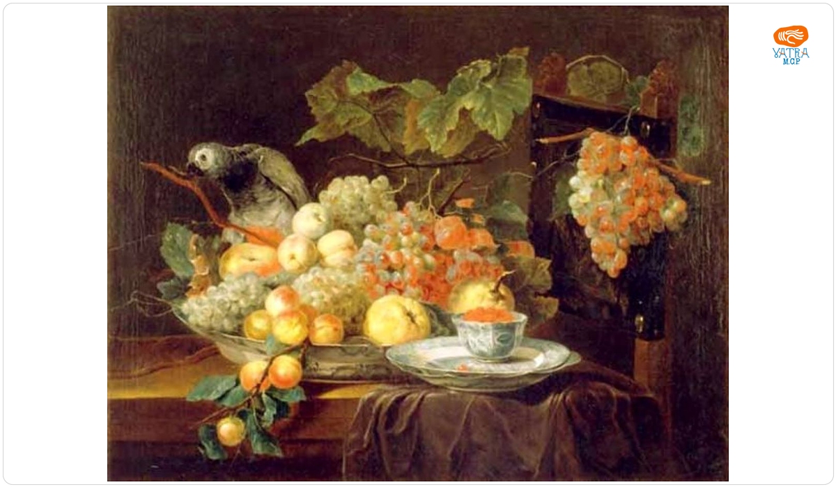 Jan Fyt — Natura moartă cu papagal