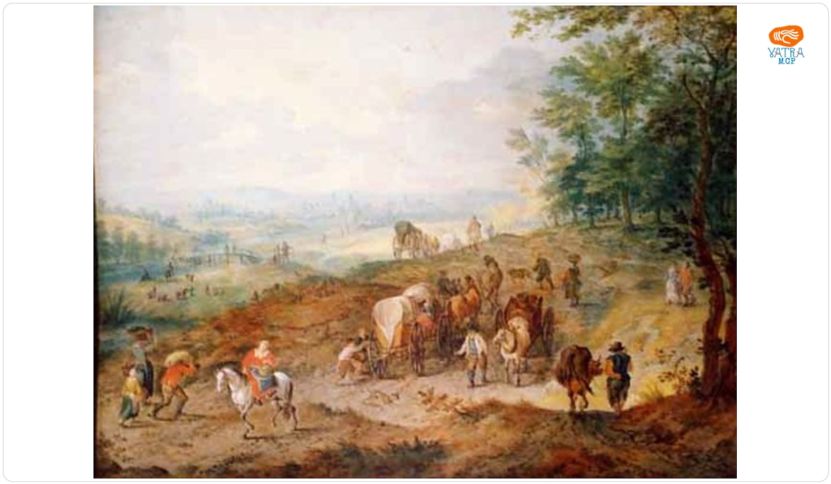 Jan Brueghel I — Drum lângă pădure