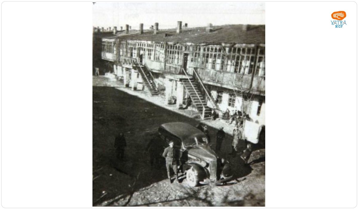 Automobil Chevrolet din dotarea armatei române la Odessa în anul 1942