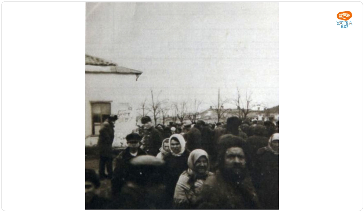Bazar la Nicolaev în Ucraina 1942
