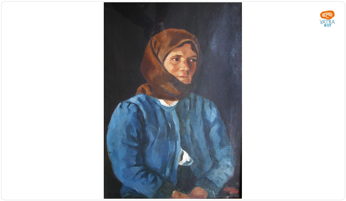 Aurel BĂEȘU — Portret de femeie