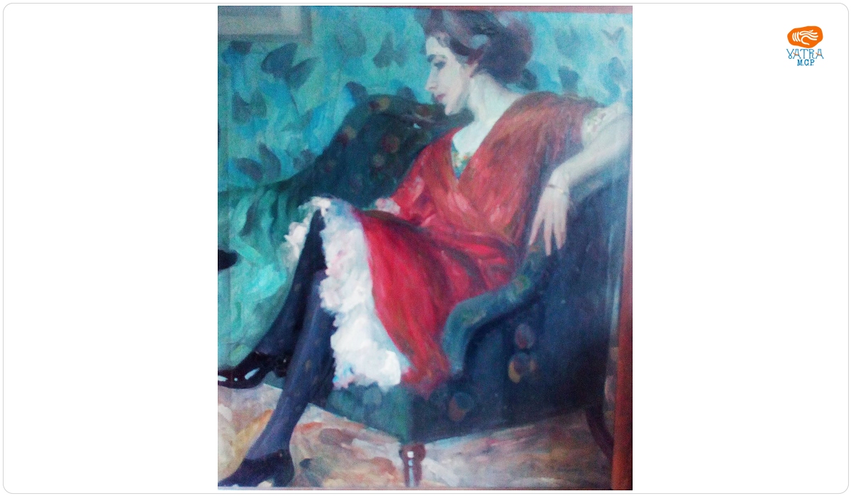 Doamna în fotoliu (Balerina)