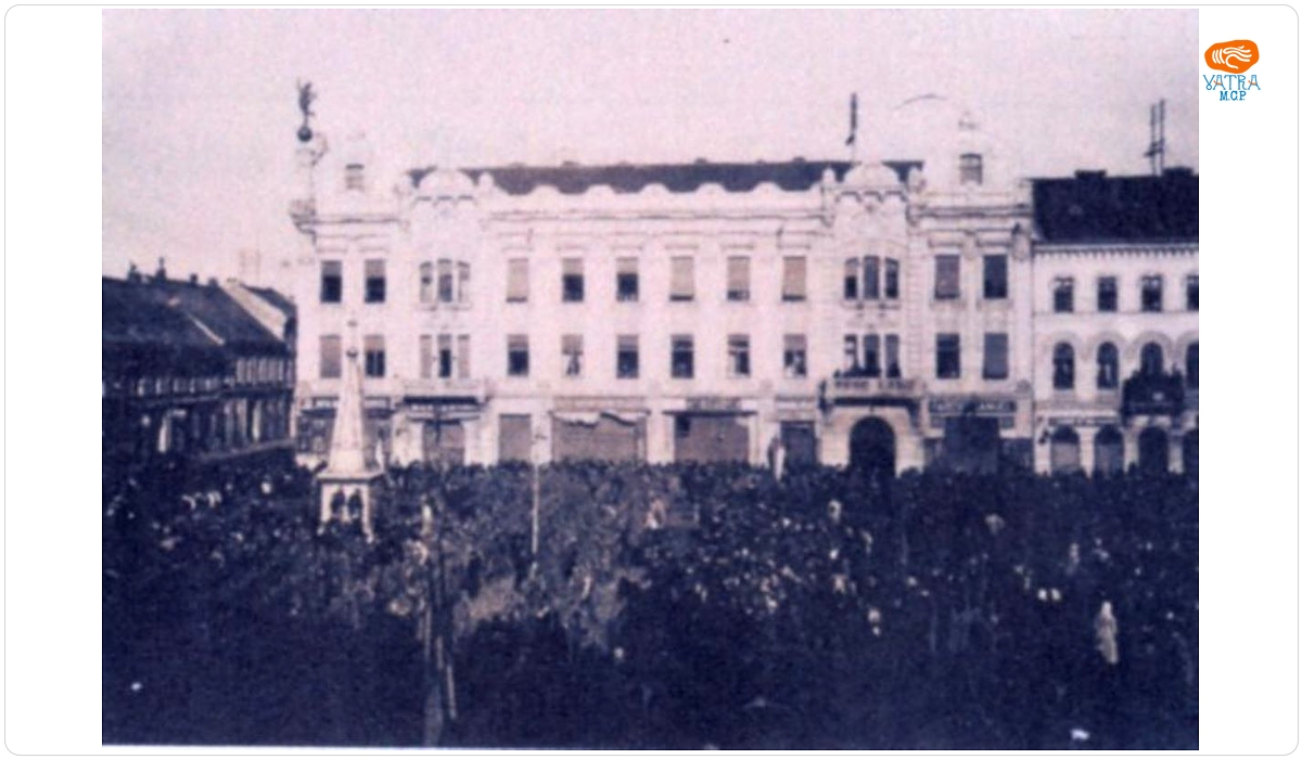 În așteptarea sosirii primelor unități ale Armatei Române în Timișoara