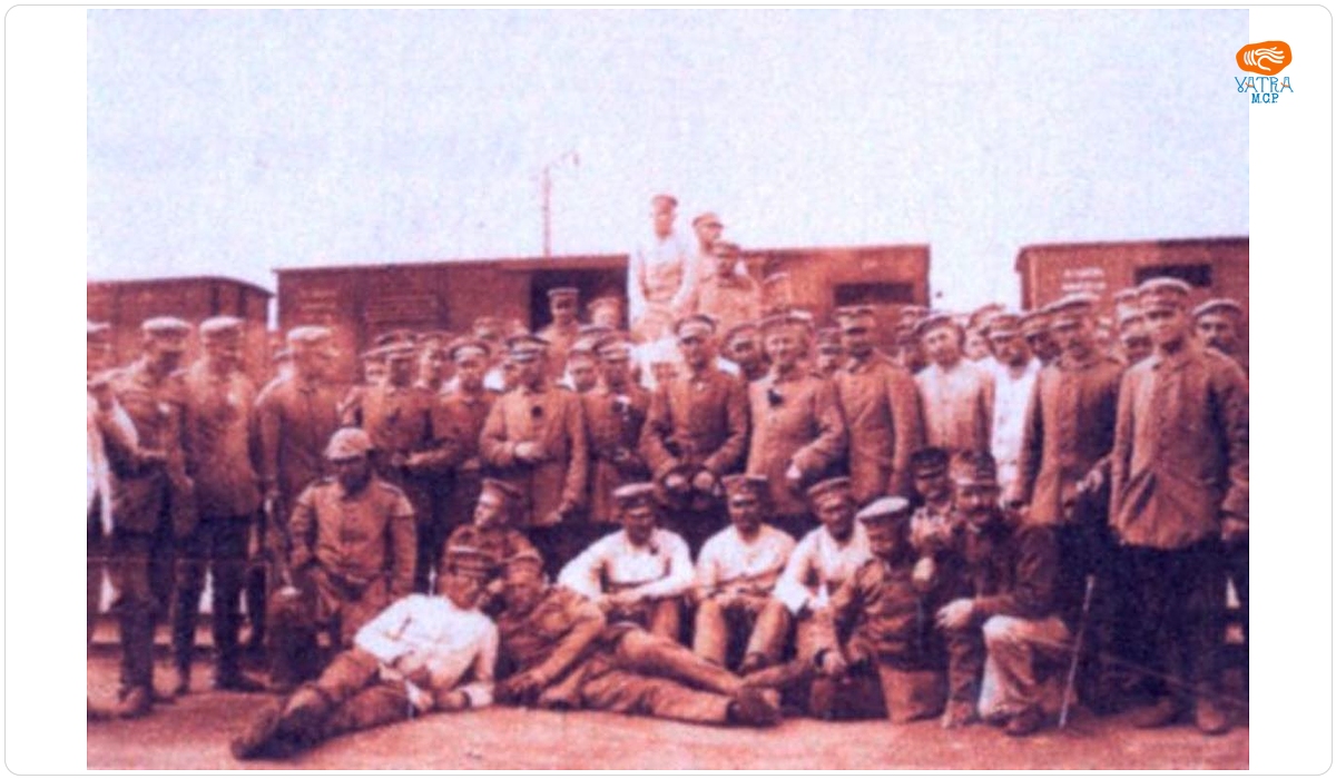 Kuttel Arpad — Grup de militari austro-ungari