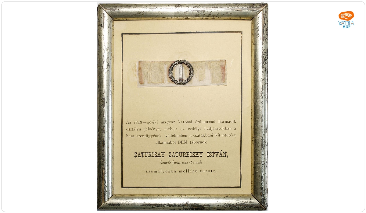 Ordin de Merit Militar Clasa a III-a, 1849