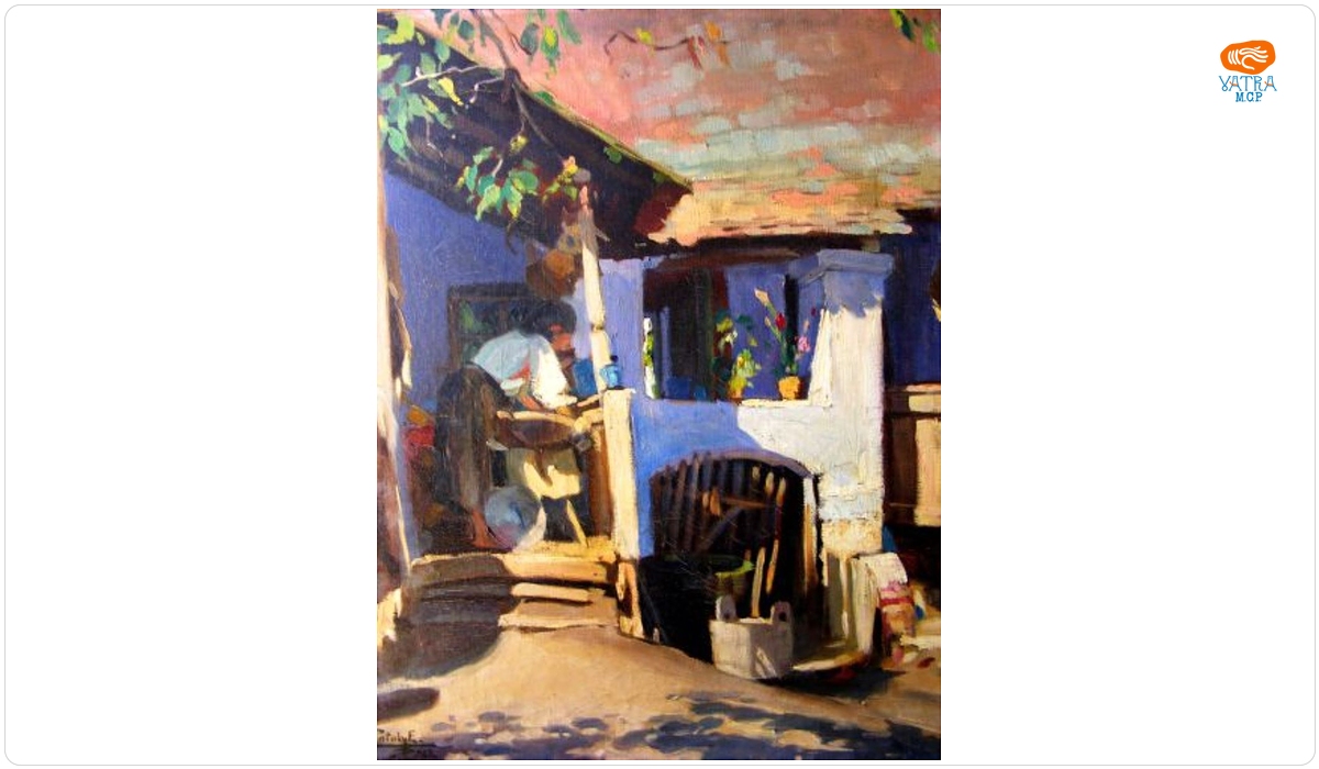 Etelka Pataky — Pe verandă