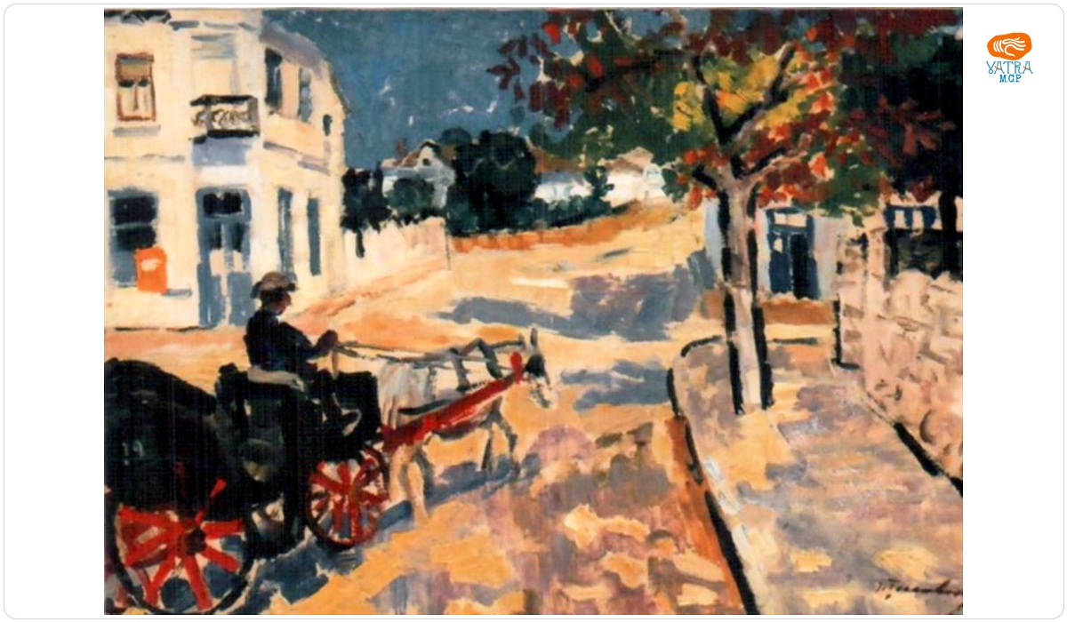 Ion Țuculescu — Birjă în soare