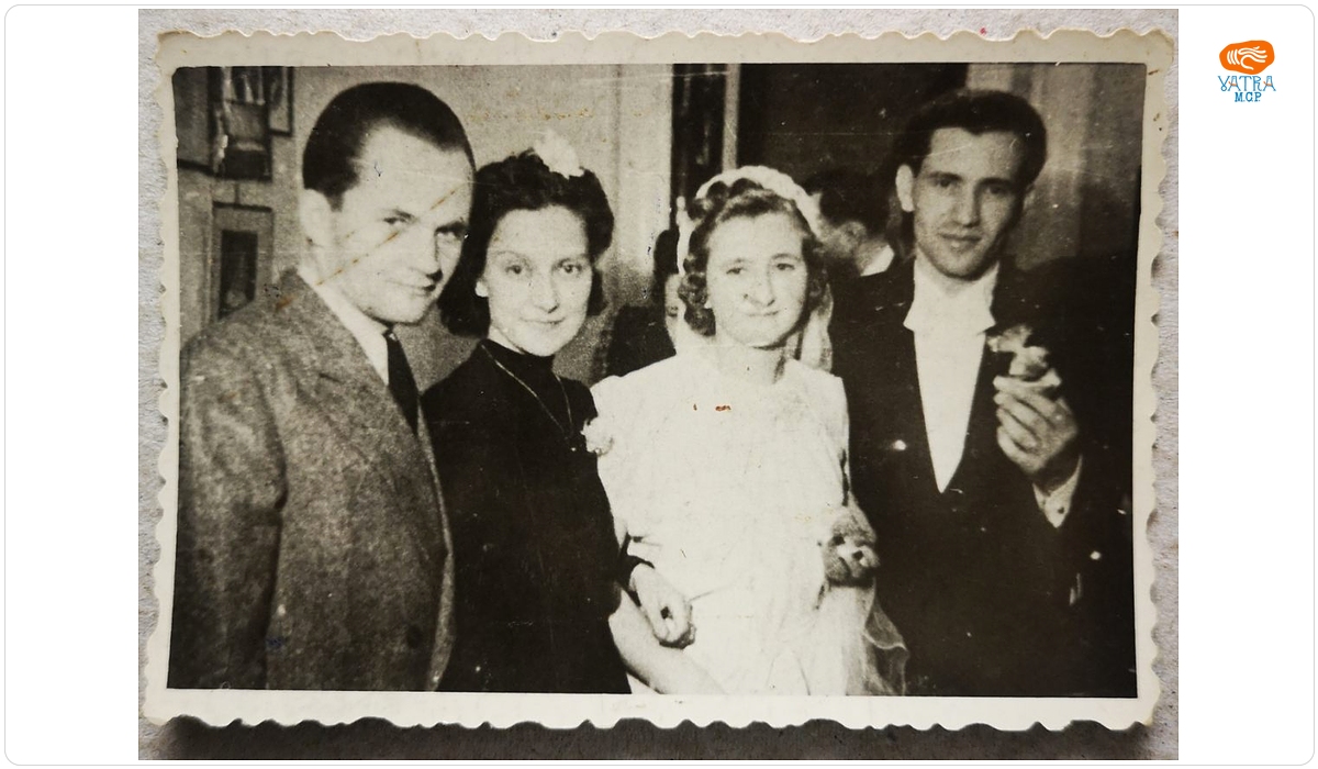 Despina (Rădulescu) și Oleg, la nunta Milcuței