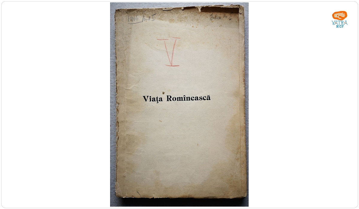 VIAȚA ROMÎNEASCĂ, Anul I, nr. 5