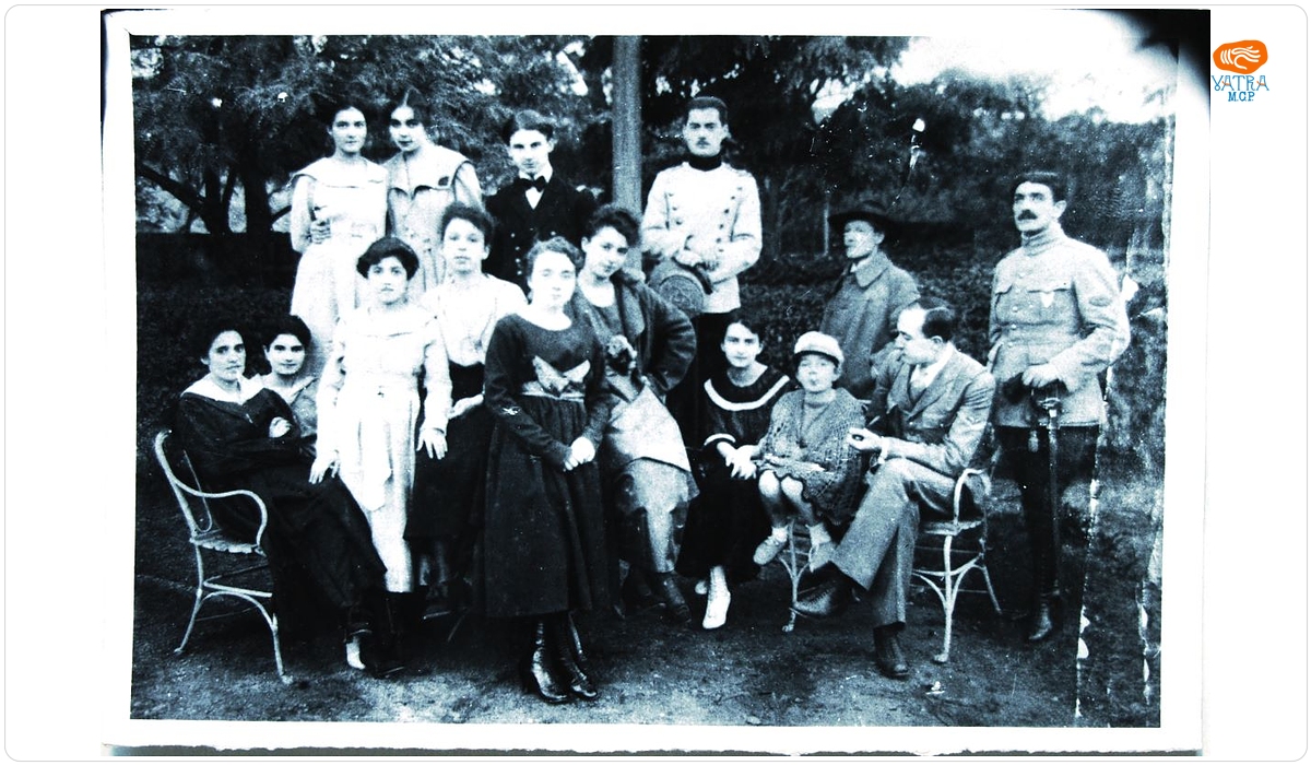 V. I. Popa în curtea avocatului Cristescu