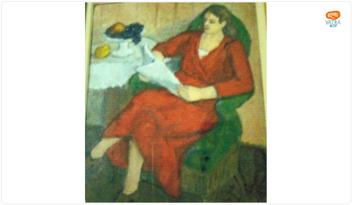 Theodor Pallady — Femeie în roșu