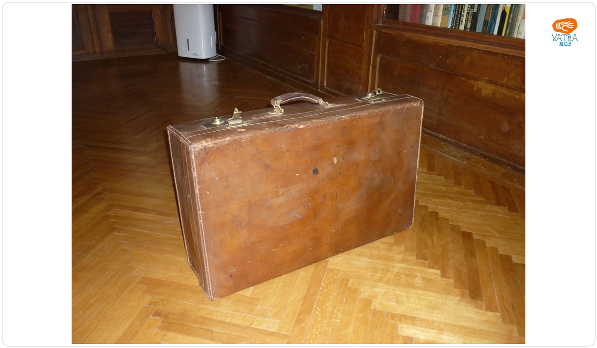Geamantan care i-a aparținut lui Ion I.C. Brătianu
