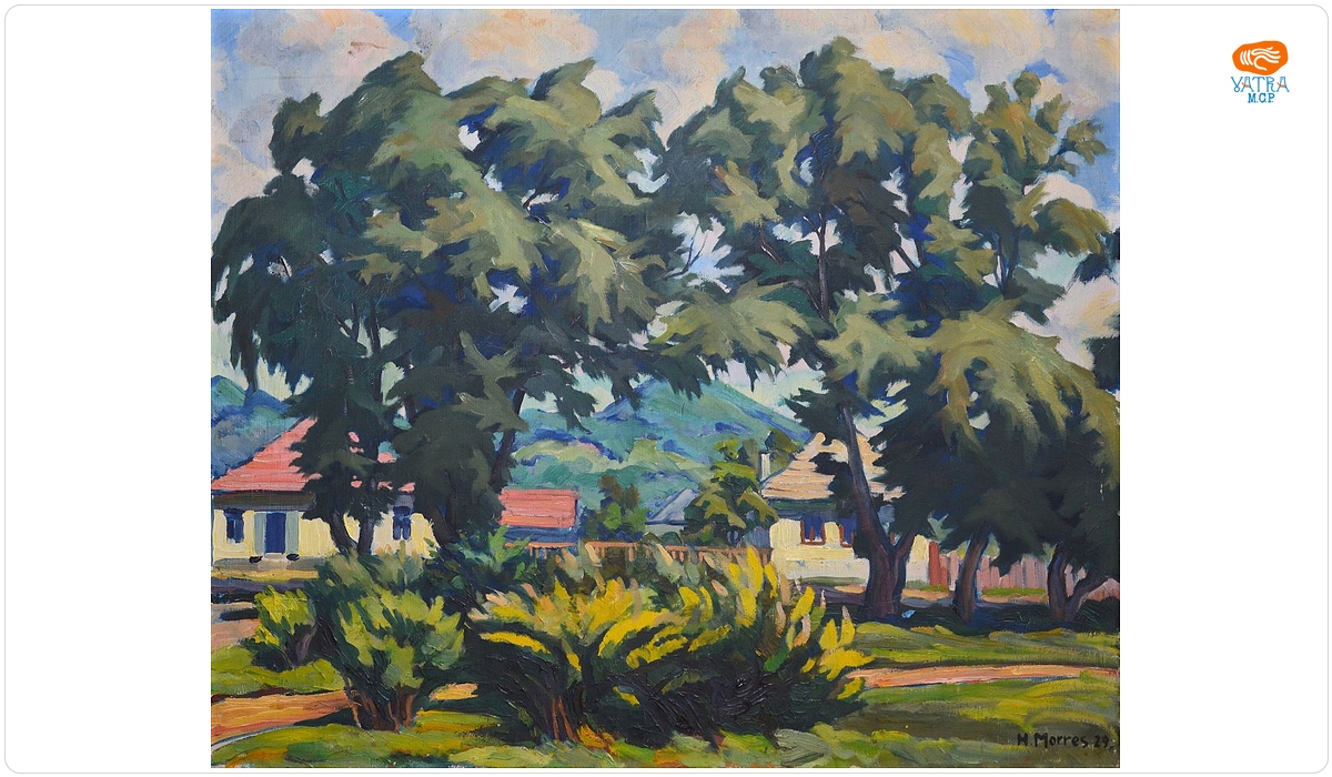 Hermann Morres — Peisaj din Baia Mare
