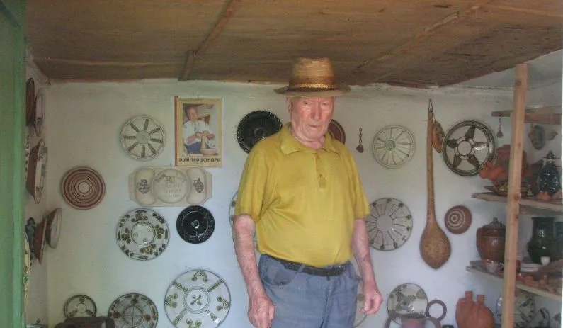 Dumitru Șchiopu - 'nea Mitrică, maestrul ceramicii scăldate în caolin de la Vlădești