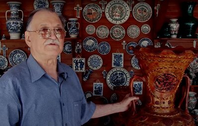 Jozsa János, maestrul ceramicii secuiești din Corund, Harghita