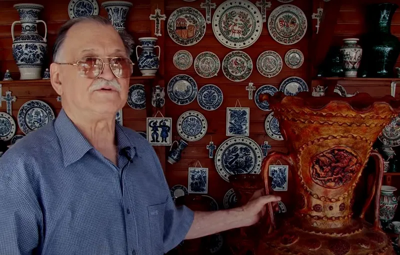 Jozsa János, maestrul ceramicii secuiești din Corund, Harghita