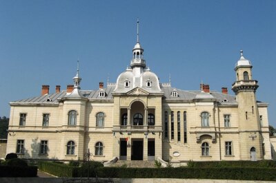 Palatul Ghika din Comănești - reședința de vara a familiei Ghika