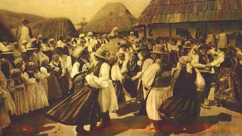 Obiceiuri de după nuntă la români