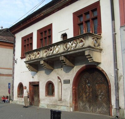 Casa Johannes Lapicida (a lui Ion Pietrarul), Bistrița, unicat în Europa