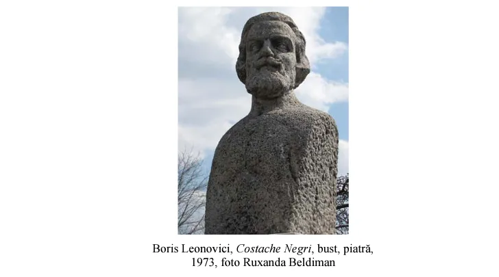Boris LEONOVICI, sculptor