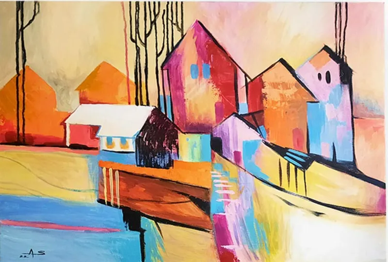 Andreea SĂLCUDEANU, pictor