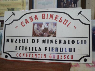 Colecţia de Mineralogie Estetică a Fierului Constantin Gruescu, Caras-Severin