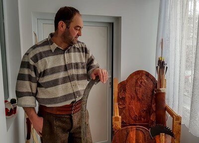 Nicu Manea, oierul traditional din Covasna