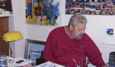 Dragoș Vițelaru, pictor