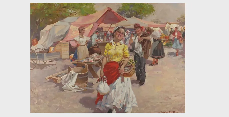 Emery W. Vizkeleti, pictor