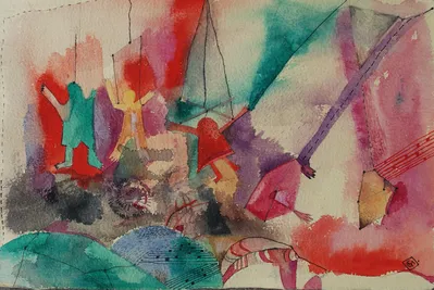 Gloria Vreme Moser, pictor