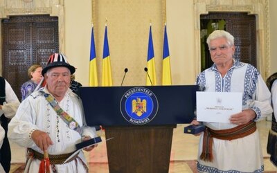 Petre Feraru, vătaful călușarilor din Oporelu, Olt